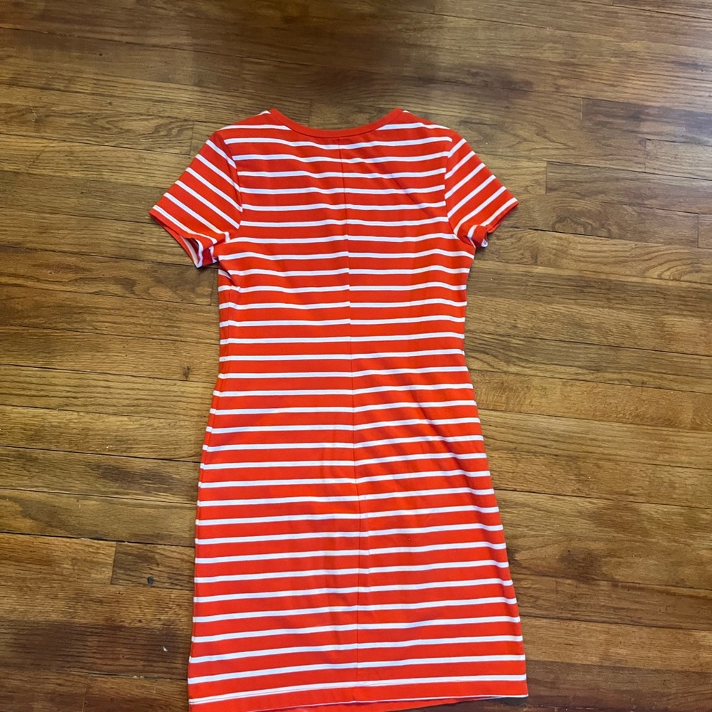 Old Navy Orange Stripe Dress